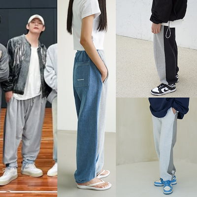 【SLOW RECORD HOUSE】ASURA DENIM SWEAT PANTS ★ BTS テテ着用 Qoo10] SLOW RECORD HOUSE 【SLOW RECORD HOUSE】 : KPOP