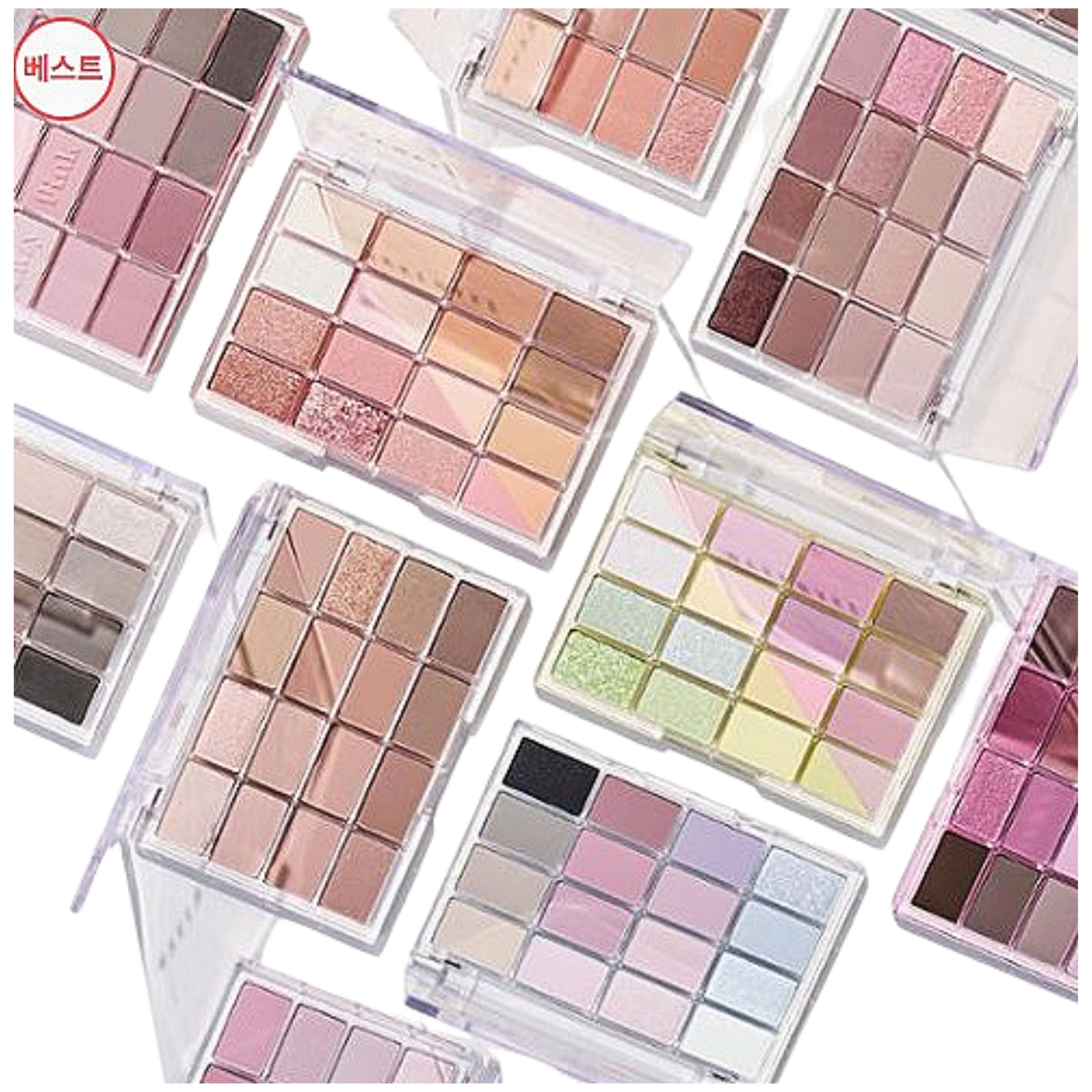 【NEW 限定エディション】ひよん pick! ソフトブラーリングアイパレット17 COLOR
