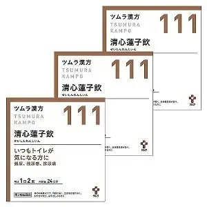 【第2類医薬品】ツムラ漢方 清心蓮子飲エキス顆粒 48包（24日分）3個セット