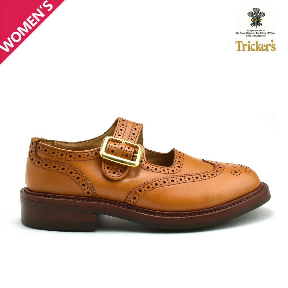 トリッカーズ レディース ウイングチップ シューズ エーコン TRICKER S L6011 BUCKLE BROGUES SHOES ACORN[l6011] 37,570円