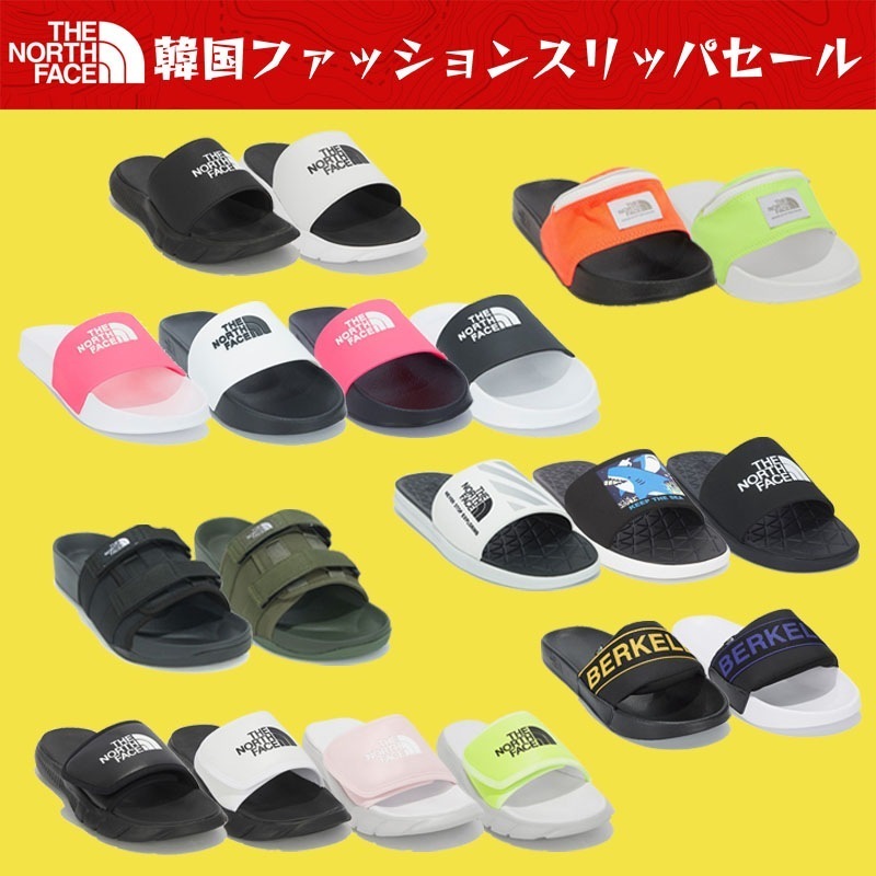 韓国正規品保証 関税負担なし NS98L02J CAMP SLIDEデイリー 基本 着装 男子 女子 人気 韓国 ファッション 男女共用 アウトドア