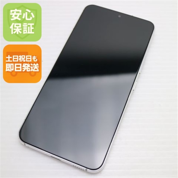 新品同様 Galaxy S22 SC-51C ファントムホワイト スマホ 白ロム 中古 土日祝発送OK 88