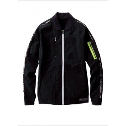 桑和 0388-00 長袖ブルゾン Mサイズ ブラック(4) G.G.