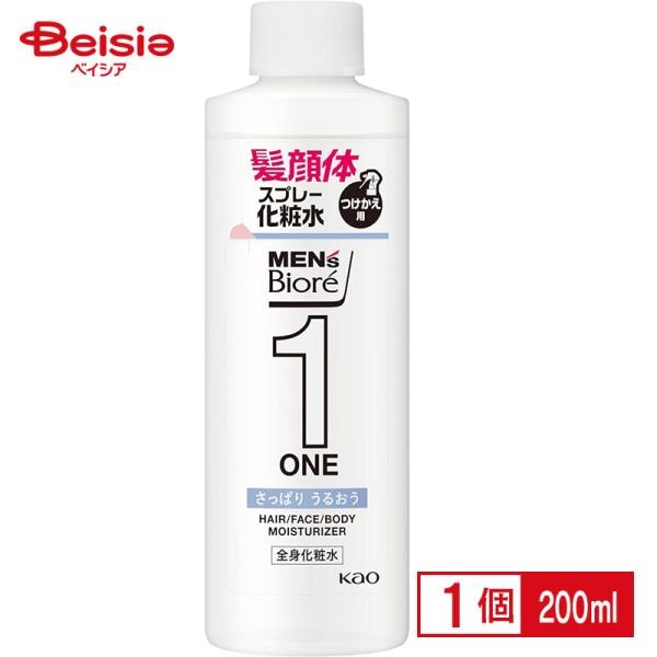 メンズビオレ ONE 全身化粧水スプレー さっぱり つけかえ用 200ml