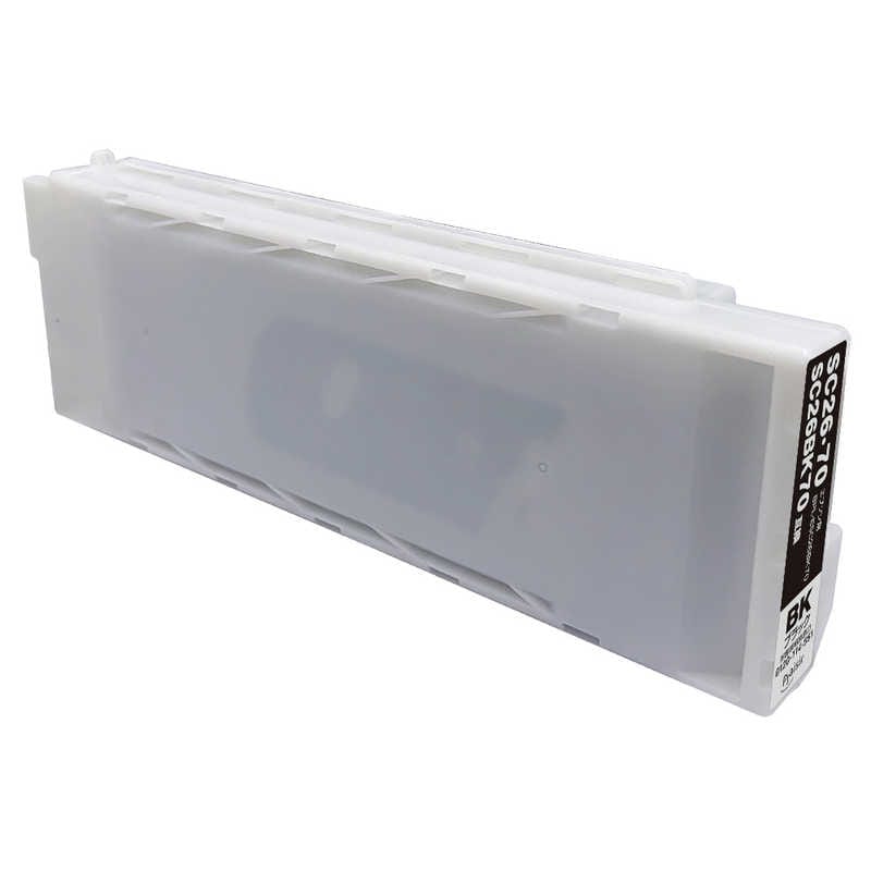 プレジール　互換プリンターインク ［エプソン SC26BK70］ ブラック　BPL-ESC26BK70