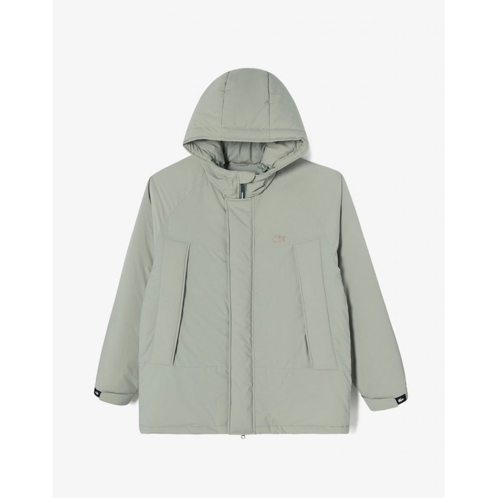 ラコステメンズロング丈パッド入りフード付きジャンパー BH857E-54N BUQ