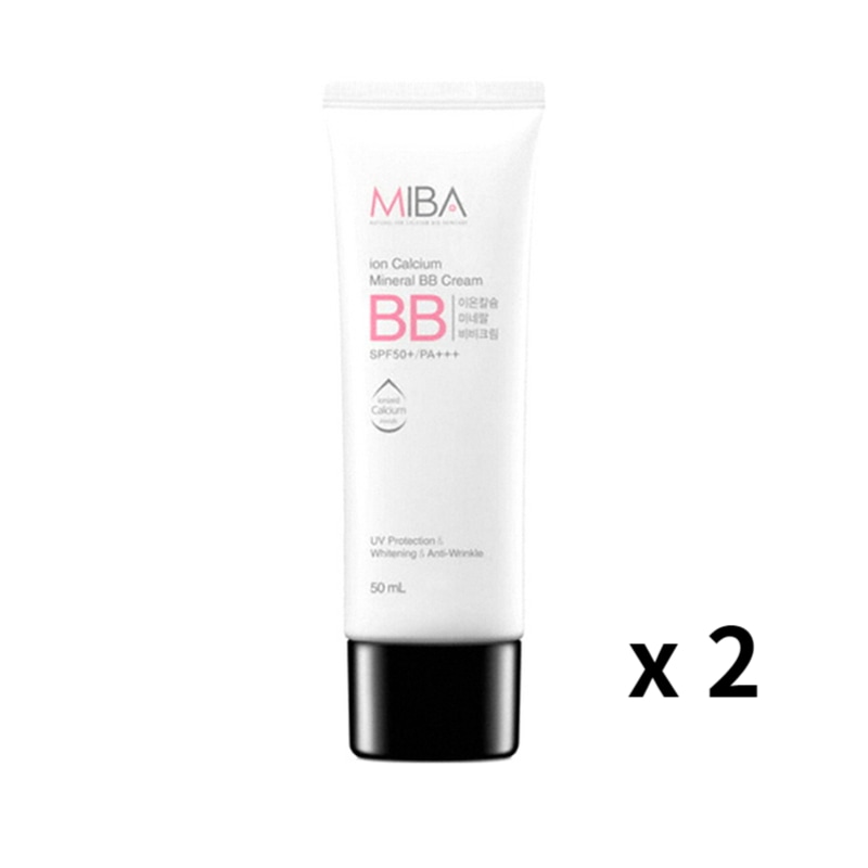(1+1)イオンカルシウム ミネラルBBクリーム SPF50 + PA +++ 50ml