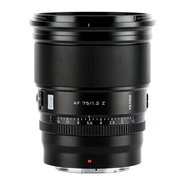 VILTROX AF75/1.2 PRO Z ブラック 交換レンズ (ニコンZマウント)