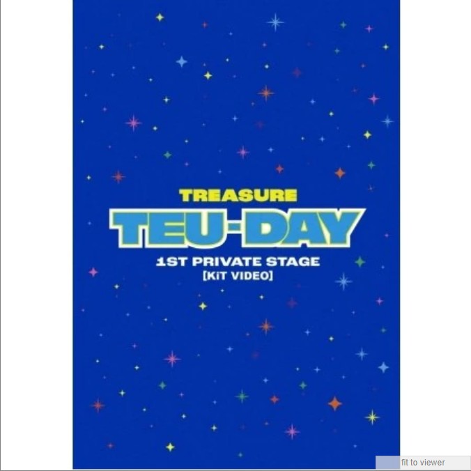 TREASURE 1ST PRIVATE STAGE [TEU-DAY] KiT VIDEO