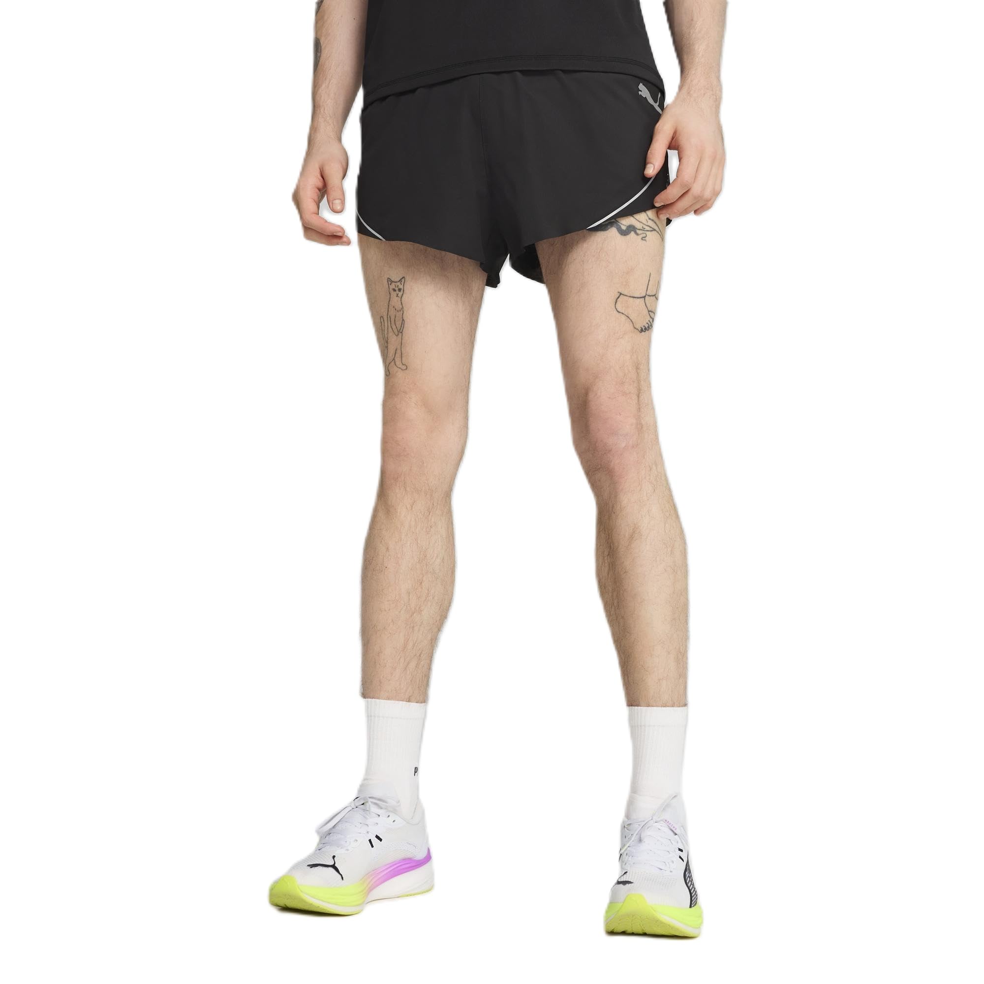 PUMA(プーマ) ランニング トレーニング ショートパンツ 速乾RACEDAY ULTRAWEAVE 3 スプリット ショーツ メンズ 527225メンズ