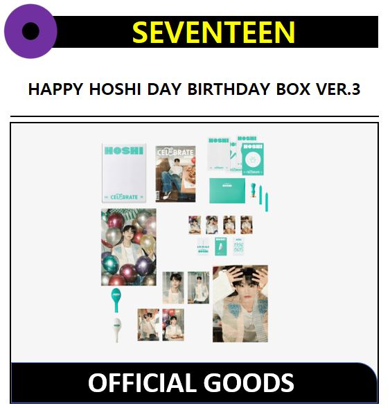 【SEVENTEEN】 - HAPPY (HOSHI) DAY BIRTHDAY BOX VER.3