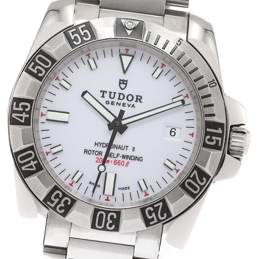 チュードル TUDOR 20040 ハイドロノート2 デイト 自動巻き メンズ 保証書付き_952755【中古】