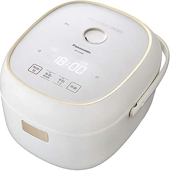 炊飯器 3.5合 一人暮らし IH フラット天面 ホワイト SR-KT060-W