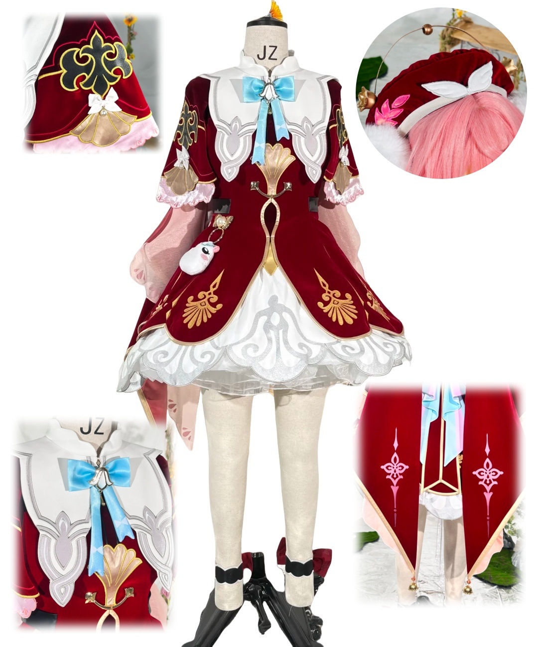 予約受付中5月末在庫　Azuiblc　崩壊スターレイル ヒアンシー コスプレ衣装　礼服　洋服　かわいい　コスチューム　 神悟の樹庭　おしゃれ グッズ おしゃれ アニメ cos