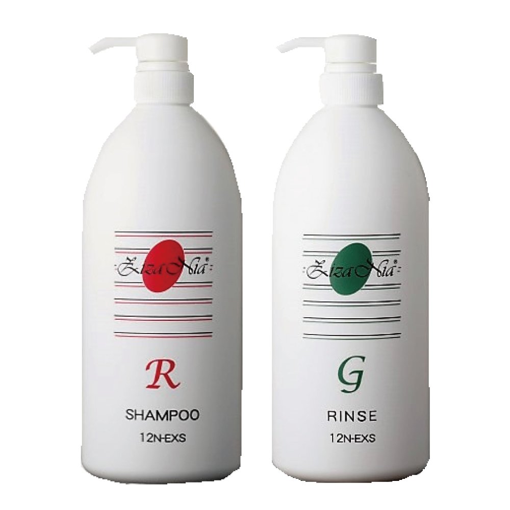 シャンプーR ＋ リンスG 1000ml かたい髪用セット