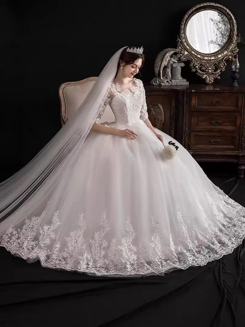 ワンピースドレスドレス花嫁ロングドレスお呼ばれ 韓国ドレス ワンピース Aライン 【本日限定】ウェディングドレス白 パーティードレス 前撮り マーメイド ロングドレスお呼ばれ 20代30代40代