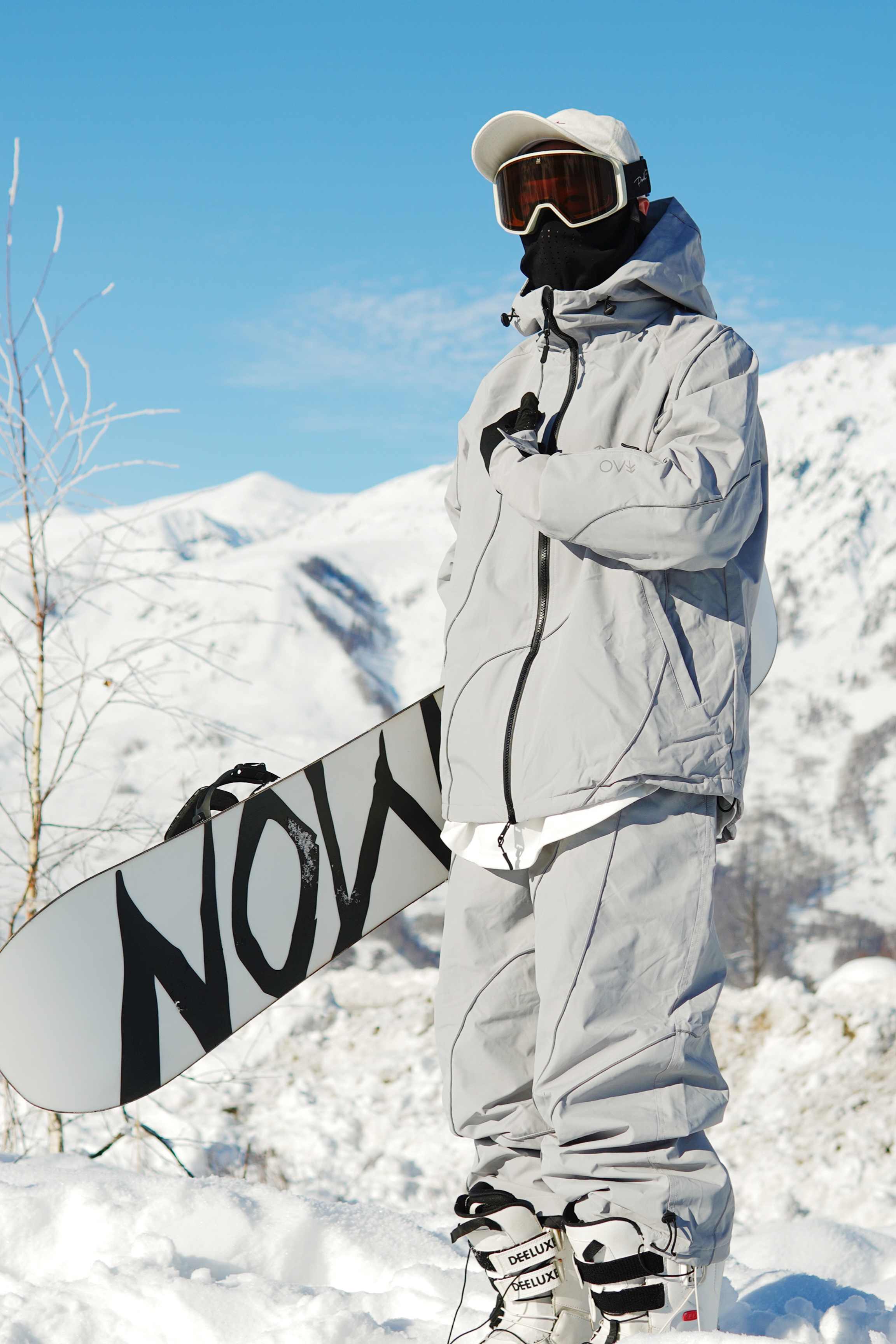 スノーボードウェア 2024 2025 上下セット レディース メンズ 防水20000 ジャケット アウター パンツ パープル スノボー スキーウェア スノボウェア 韓国風 防水防寒防雪保温防風