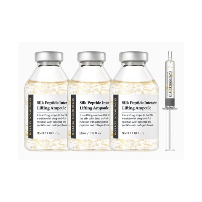 [1+1+1] シルクペプチド インテンシブ リフティング アンプル 35ml x3