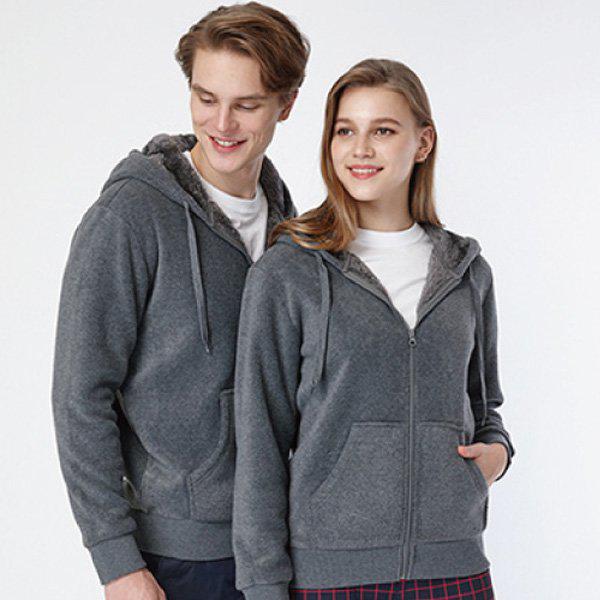 Hスタイル(KH)KU-4072ポーラーフリースボンディングフードジップアップ 冬 男女共用 フードジップアップ ポーラーフリース ボンディング アウター