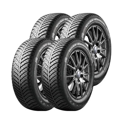 26年製 [4本セット] Vector 4Seasons Hybrid 195/60R15 88H 15インチ 夏 冬 通年雪道 長持ち 省燃費 [営業日午前着金で即出荷][取付店へ直送可]