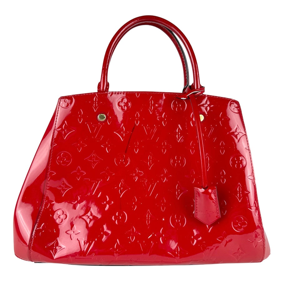 ルイ ヴィトン LOUIS VUITTON ハンドバッグ ショルダーバッグ モノグラム ヴェルニ モンテーニュMM モノグラムヴェルニ スリーズ レディース M50167 z8875