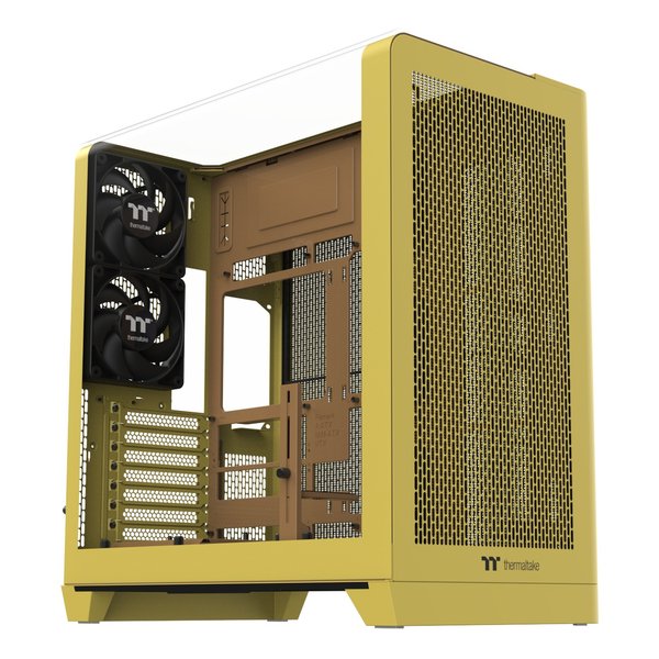 ミドルタワー型PCケース View 390 Air Butter Caramel ATX/曲面強化ガラスパネル CA-11F-00MMWN-00