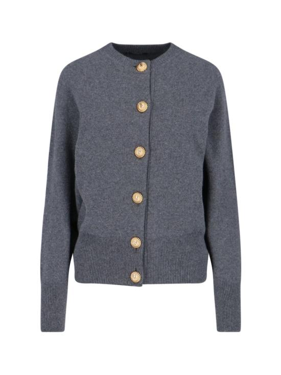 BALMAIN Women Knitwear GF1KL270KI879AY Grey