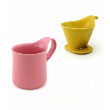 ZERO JAPAN（ゼロジャパン） ドリッパー＆カフェマグセット ドリッパートレイ付 DMZ-16 YP/ROS