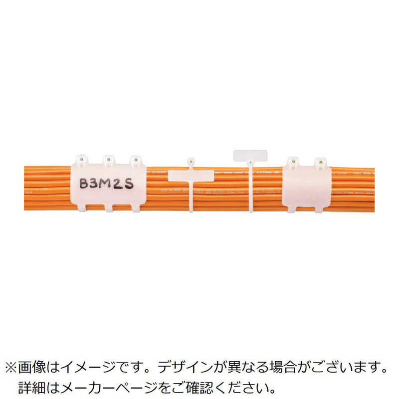 パンドウイット　パンドウイット旗型タイプステンレス爪ロック式結束バンドナチュラル1000本入 　BM2MM