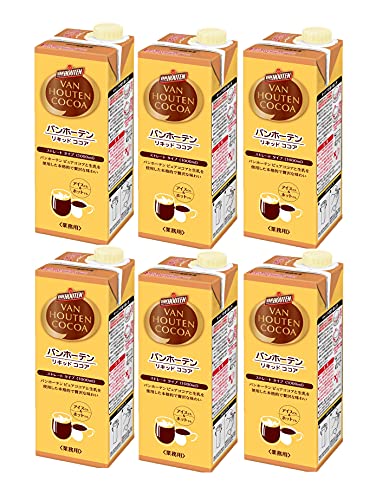 バンホーテン リキッドココア 1L6本