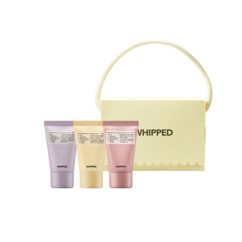 ハンド&ボディバター3種バターバッグ(イチジクバター+ホホベンダー+ゆずモン)