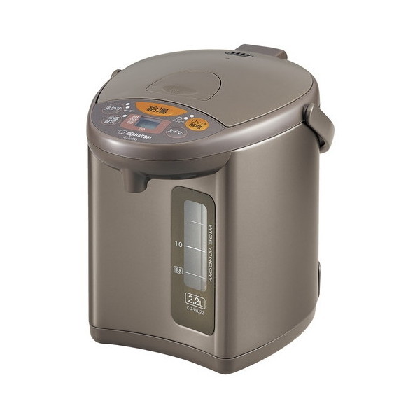 CD-WU22-TM メタリックブラウン マイコン沸とう電動給湯ポット(2.2L)