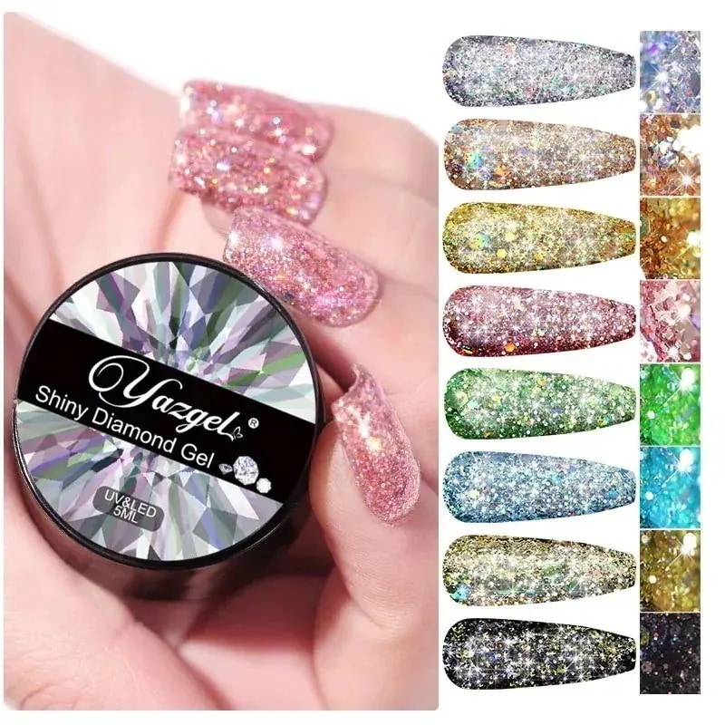 【10点セット】人気 ギフトポリジェル セット ネイルセット 真珠光沢 グリッター 色持ち良い 人気 ピールオフジェル ラメ 美しい 光沢感 カラージェル 手用 美爪 反射ラメ入り