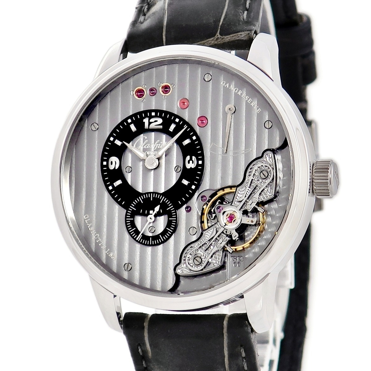 パノインバース XL 1-66-06-04-22-50 手巻き メンズ OH済 スモセコ オープンハート 3年保証