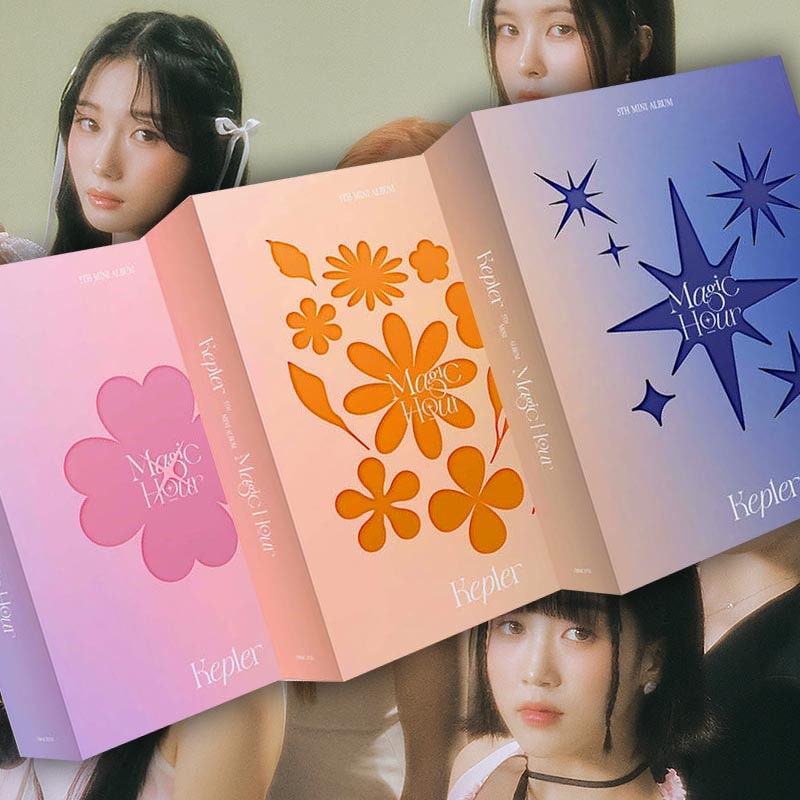 [未開封新品]ケプラーアルバムマジックアワーミニ5集フォトブック3種セット Magic Hour ガリレオ Galileo