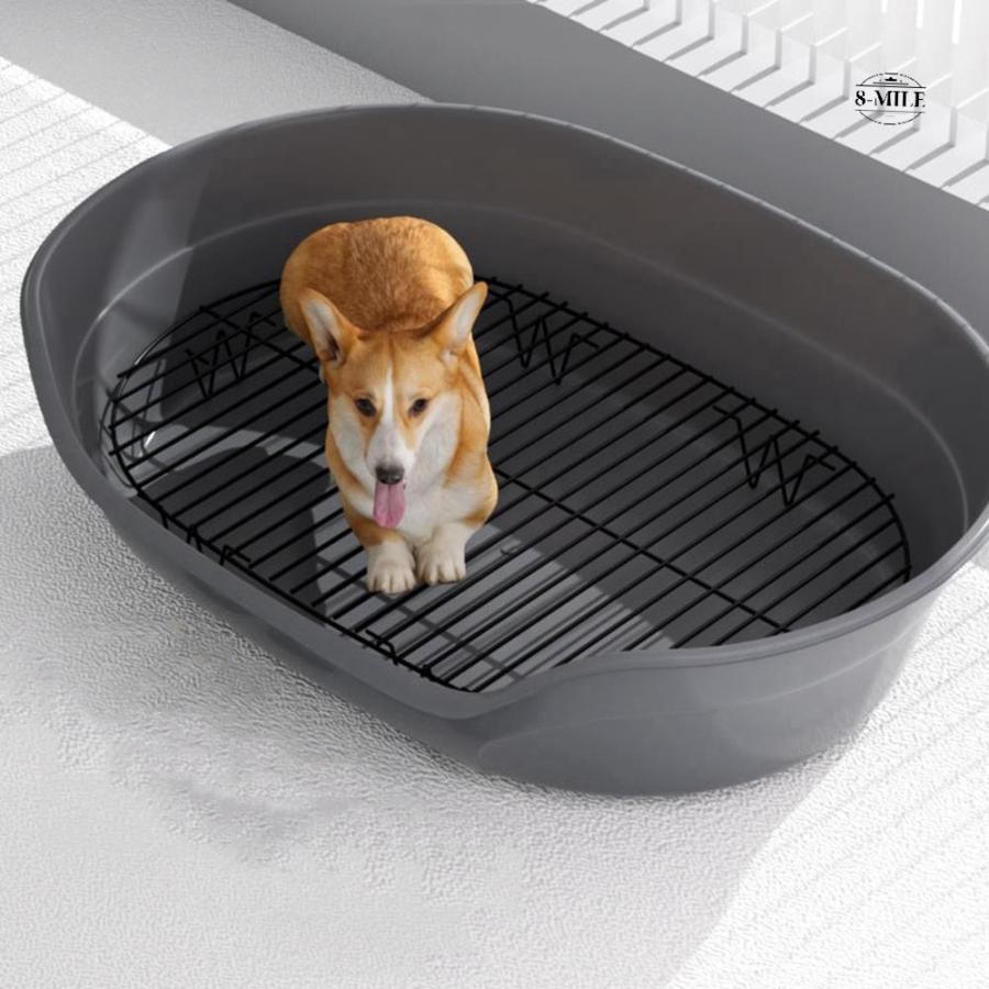 新品/第1弾キャンペーン犬　トイレ　犬トイレトレー　大型犬　小型犬　子犬　ステンレスカバー　ペットトイレ　ドッグトレー　犬用トイレ　ステンレスメッシュ　トレーニ