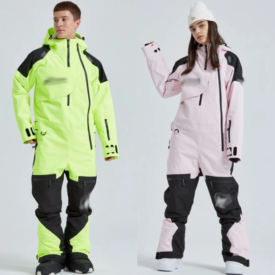 スノボーウェア 防寒 連体服 スキーウェア 男女兼用 オールインワン 新作 スノーウェア ペアスノーウェア スノーボードウェア メンズスノーウェア スノボウェア 防水 スノボー スキー 可愛い お揃い