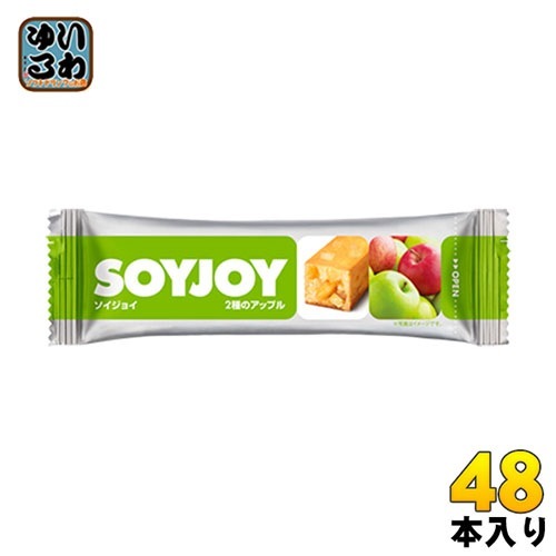 大塚製薬 SOYJOYソイジョイ 2種類のアップル 48本入 グルテンフリー 栄養食品