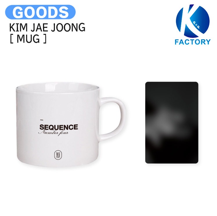 国内発送 KIM JAE JOONG [ MUG ] SEQUENCE #4 TSUTAYA CAFE MD / 公式グッズ / 予約商品