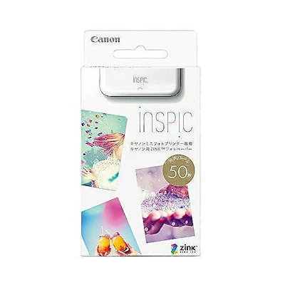 他サイト： Canon スマホプリンター用 ZINK フォトペーパー 50枚入り iNSPiC専用の商品画像