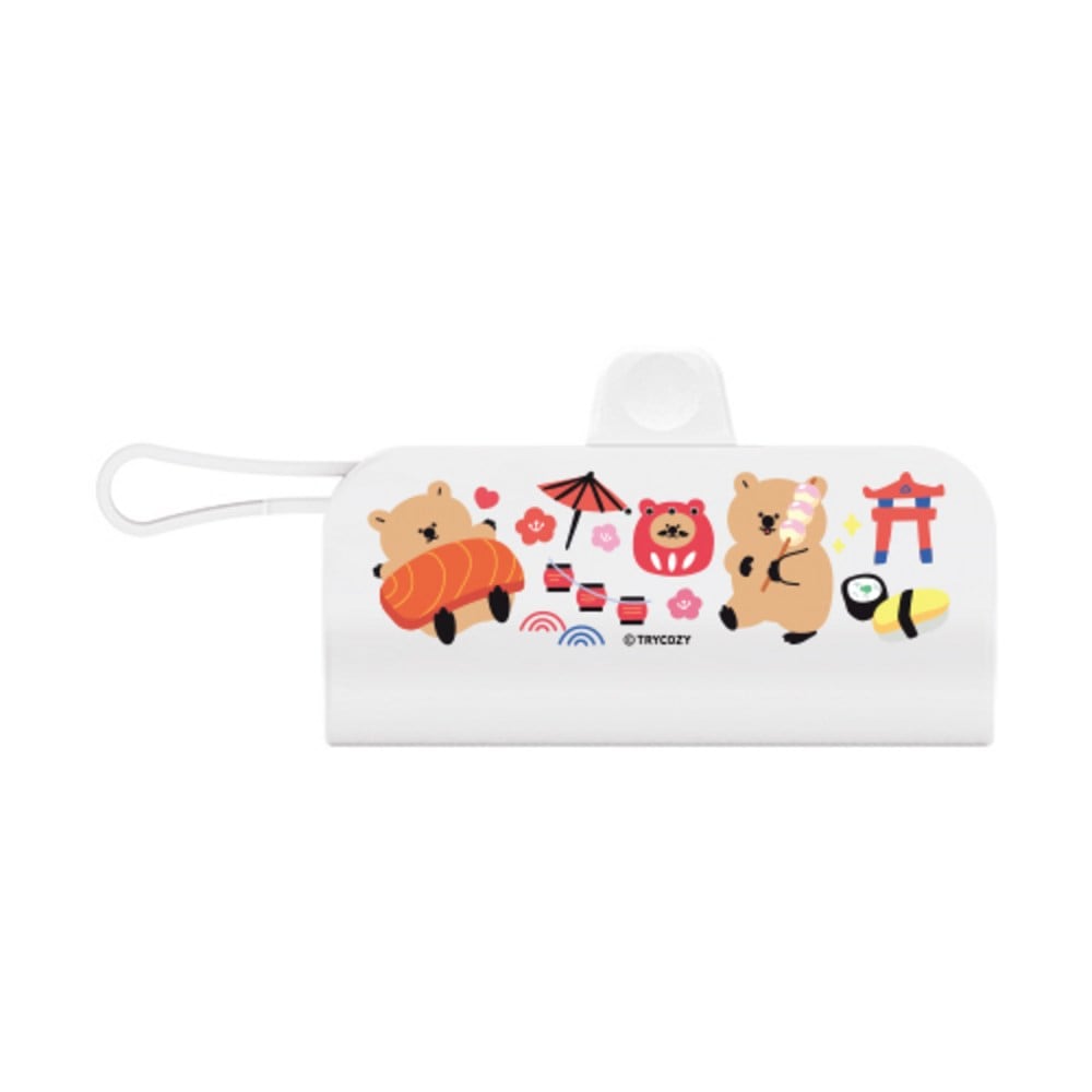 トライコージクォーカトラベルドッキング型ミニ取付可能補助バッテリー5000mAh 7,560円