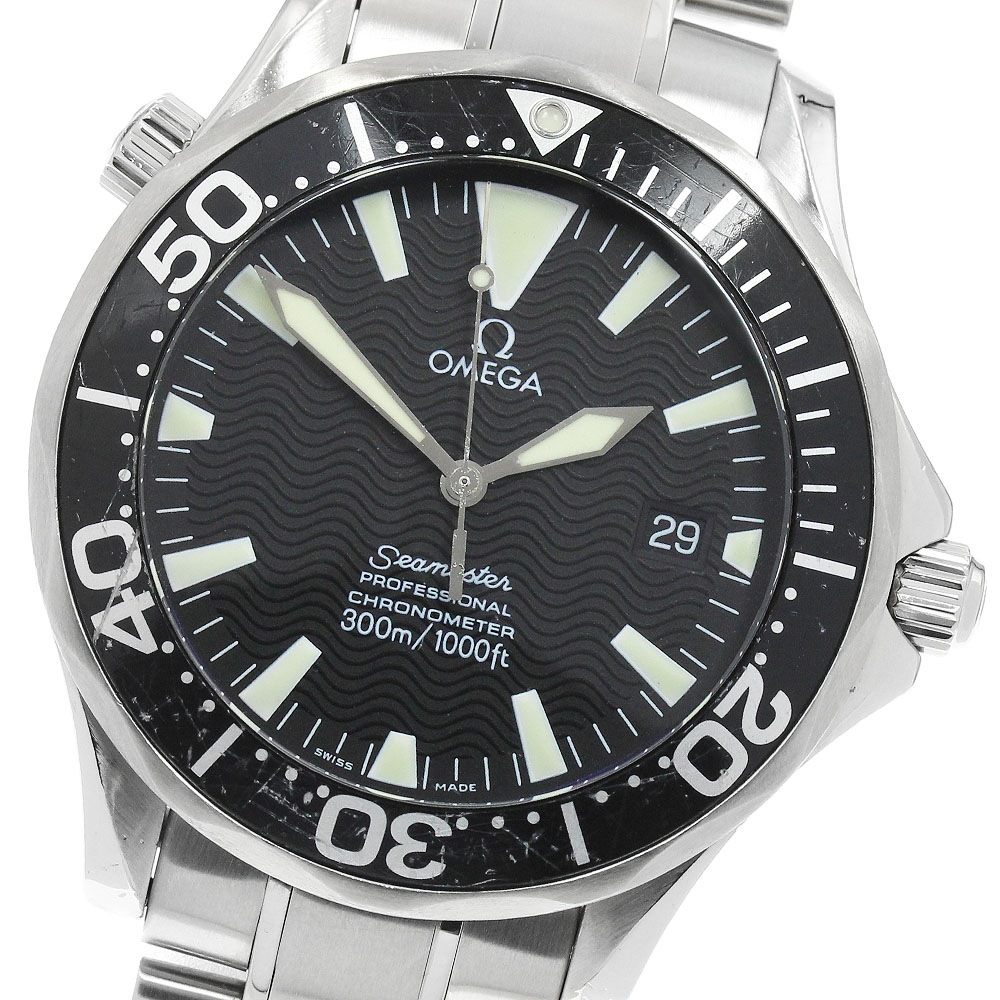 オメガ OMEGA 2254.50 シーマスター300 デイト 自動巻き メンズ _948640【中古】