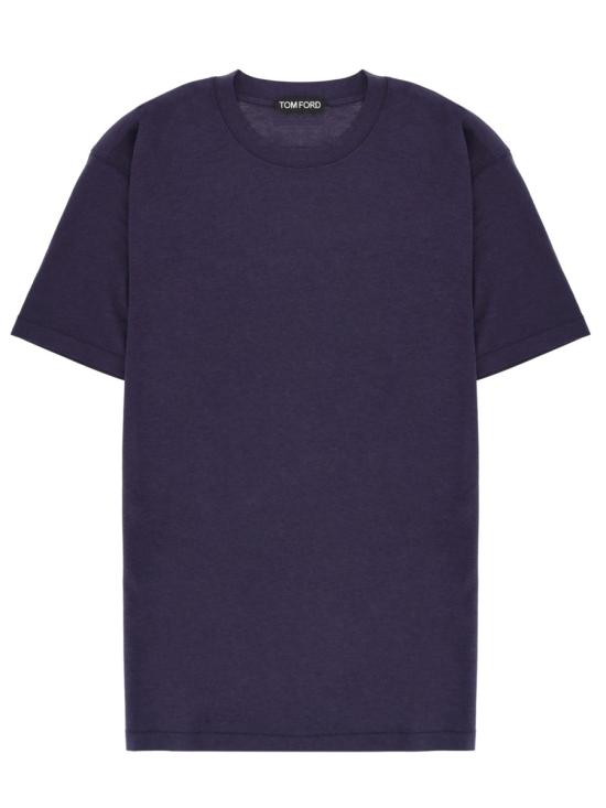 TOMFORD Men T-Shirts JCS004 JMT012UHE BLUE