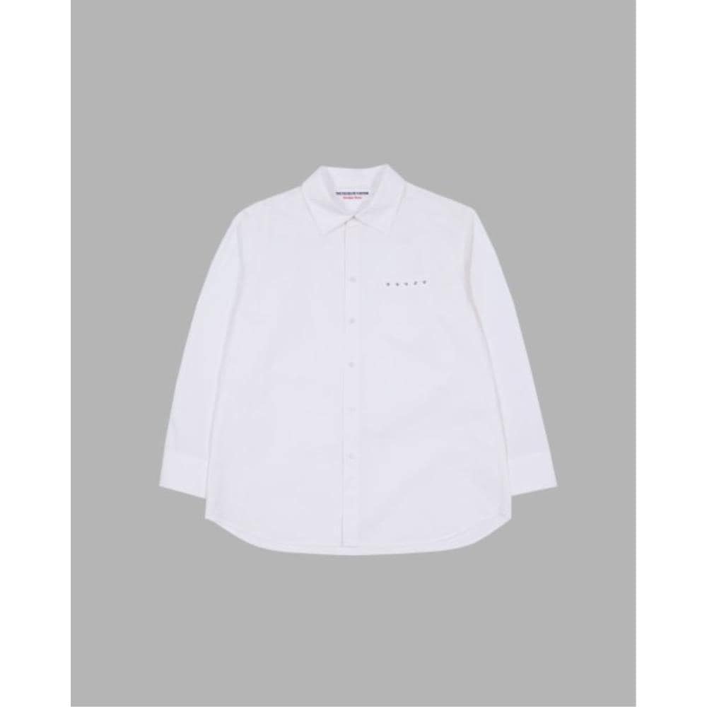 THE MUSEUM VISITOR FIVE STAR STUD POCKET SHIRTS WHITE 10 16,958円