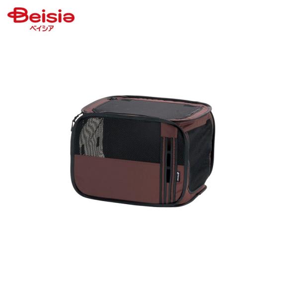 リッチェル たためるドライブペットケージS ブラウン ペット
