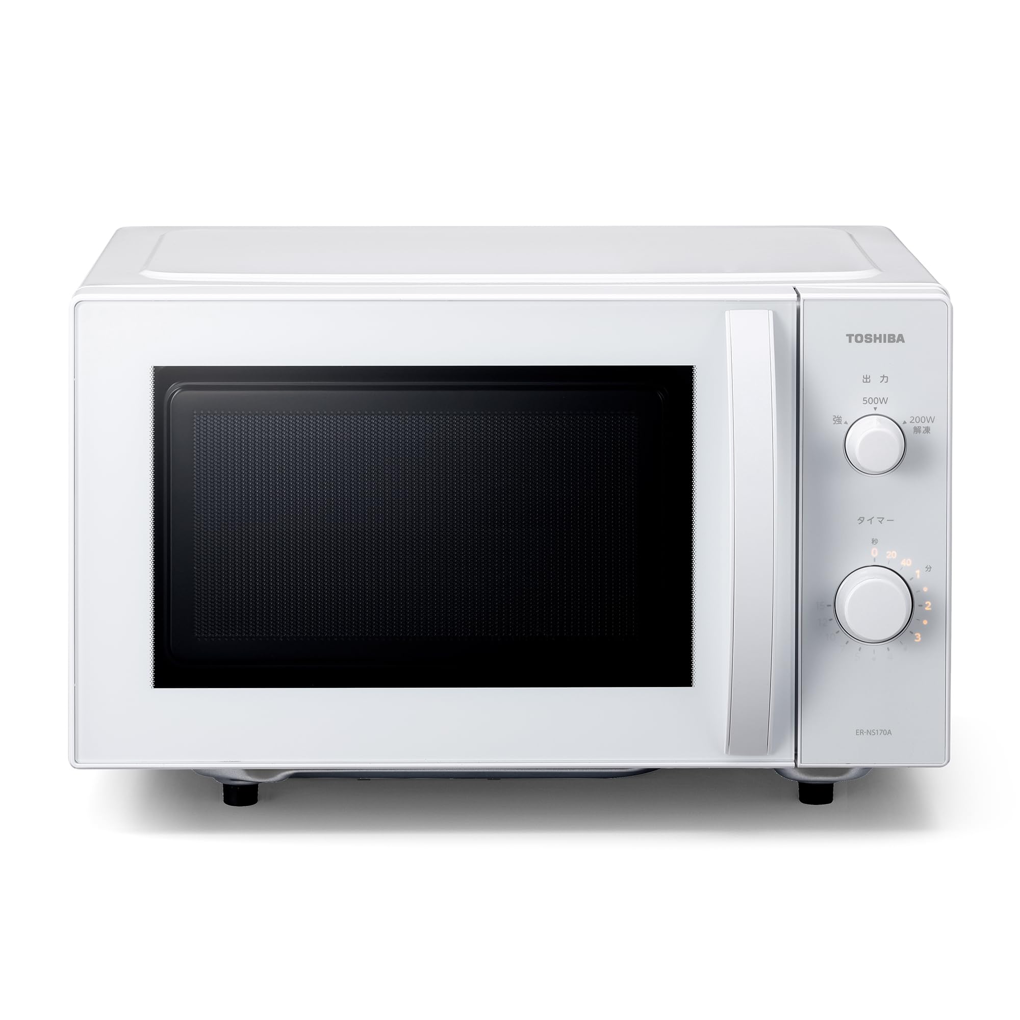 TOSHIBA(東芝) 電子レンジ 17L フラットテーブル 単機能 全国対応 ダイヤル式 レンジ あたため 庫内灯 オレンジLEDタイマー 簡単操作 一人暮らし/家庭向/お年寄り 新生活 新社会人