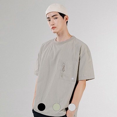 [アンダーユース]UY N/Cポケットラウンドネック 3color