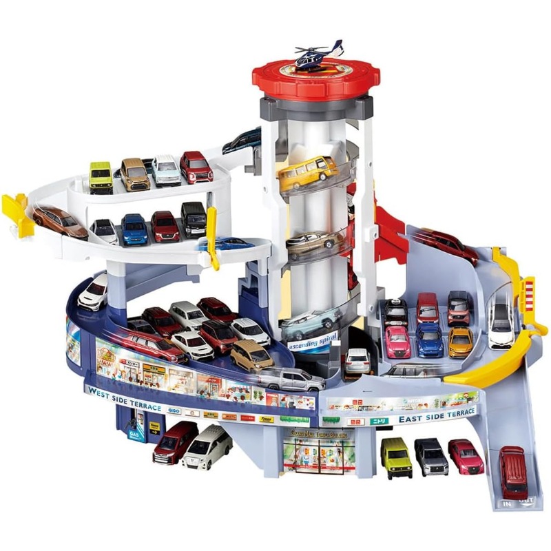 トミカ グランドモールトミカビル(トミカ55周年記念仕様) トミカワールド おもちゃ グッズ ミニカー 自動車 コース 男の子 子ども キッズ 3歳