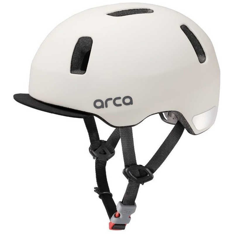 オージーケーカブト　子供用ヘルメット アルカ(XS：47～50cm未満) マットオフホワイト　ARCA