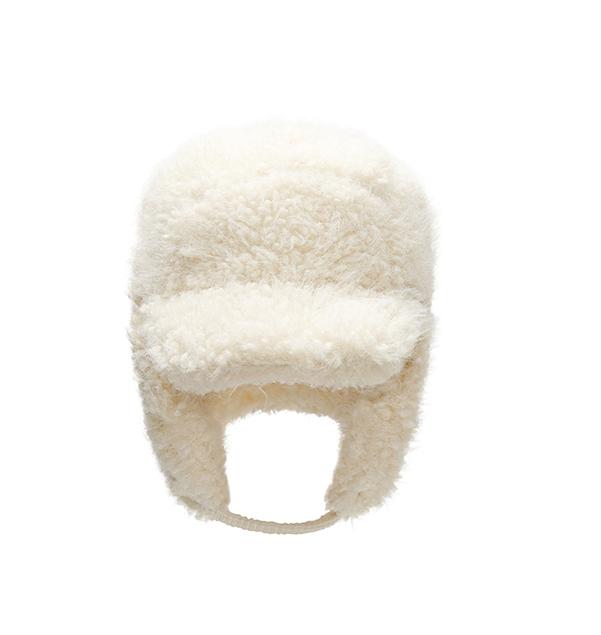 Qoo10 AWESOME NEEDS FUR TRAPPER CAP 無地 帽